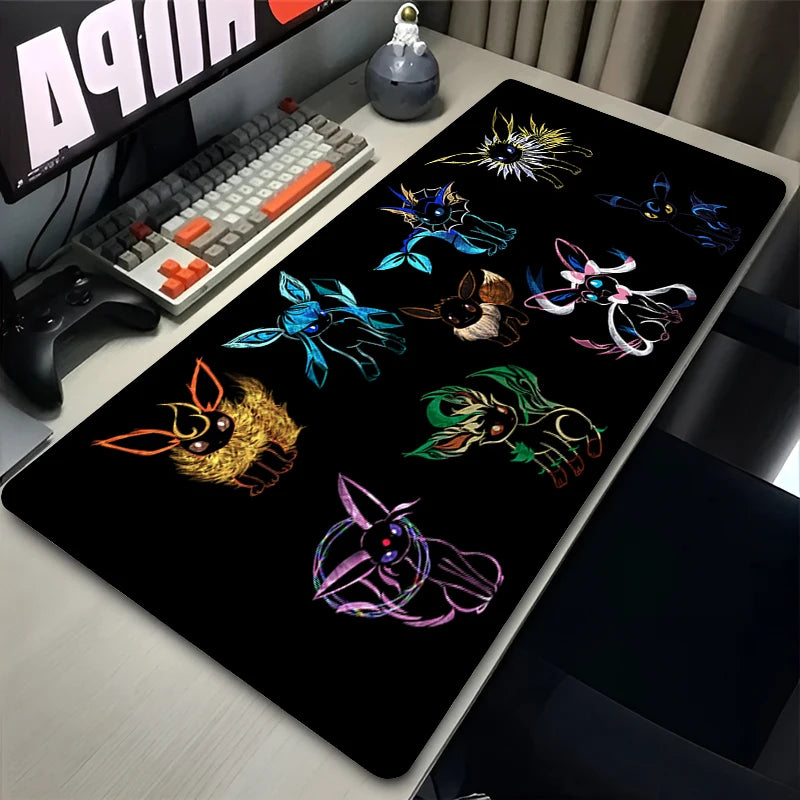 Mousepad de Eevee - Diseño Gamer Inspirado en Pokémon ✨ ¡Transforma tu setup con el estilo único de Eevee!