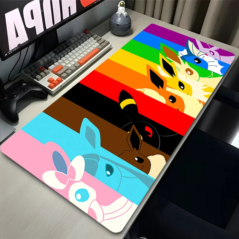 Mousepad de Eevee - Diseño Gamer Inspirado en Pokémon ✨ ¡Transforma tu setup con el estilo único de Eevee!